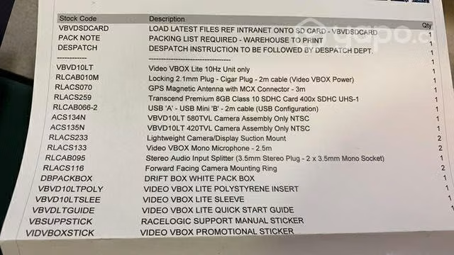 Racelogic lite