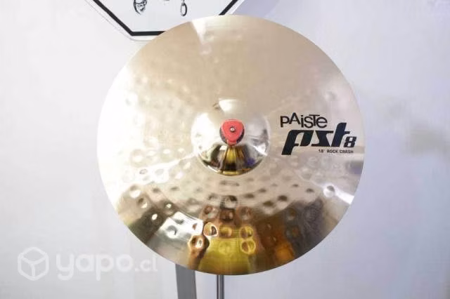 Rock Crash 18 // PST8 // Paiste // Lucy Rock