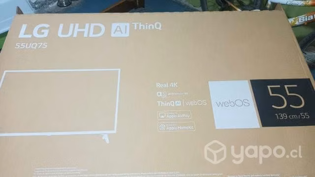Tv de paquete 55"