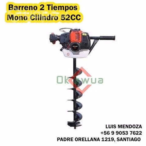 Barrenos disponibles de 52 y de 60