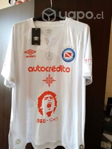 Camiseta argentinos juniors 2020 homenaje a Marado