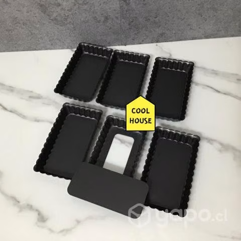 Moldes de Repostería Rectangular Desmontable
