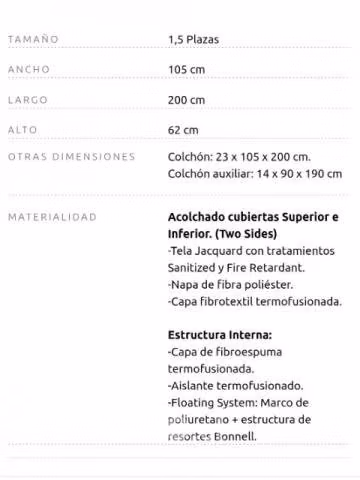Cama nido 1/1.5 plazas - Imagen 3