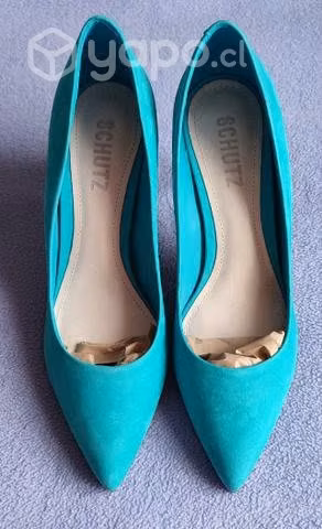 Zapatos tacos SCHUTZ nro 37 NUEVOS - Imagen 3
