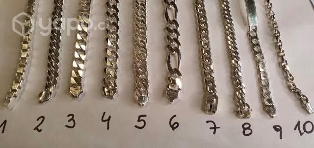Pulsera Plata Fina Italiana, ley 925 tipo Cartier