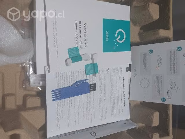 Aspitadora robot eufi como nueva