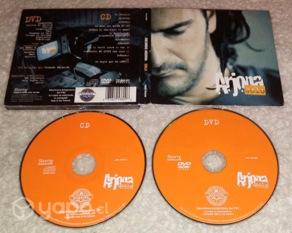 Ricardo Arjona - Solo (Deluxe Edition) "2004" CD: