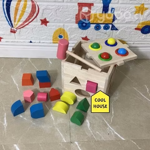 Cubo de Madera Geométrico de 15,700 - Imagen 2