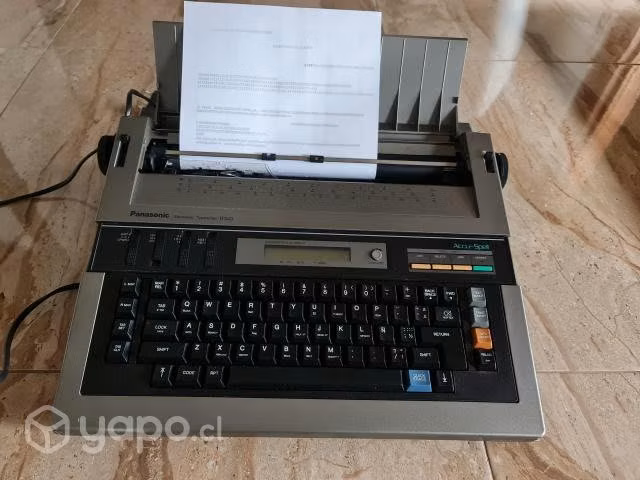 Máquina de escribir Panasonic