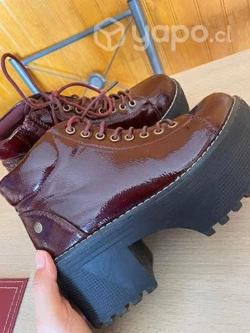 Botines charol