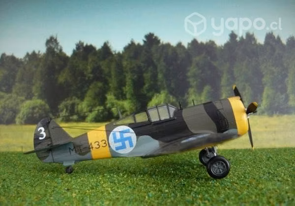 Maqueta Armable Avión De Caza P-36 Hawk, 1/72