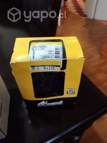 Tornillos negros de 8x3 y 6x2 1/4