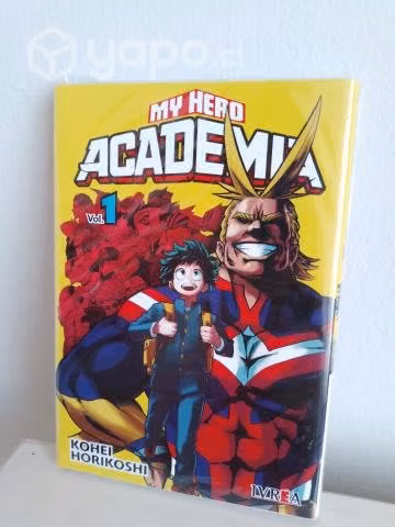 Manga My Hero Academia Vol. 1 Sellado