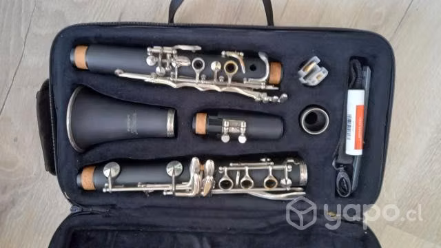 Clarinete 17 Llaves Sib + Case Etinger Hamelin
