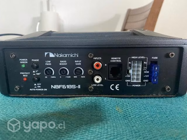 Parlantes para vehículo y woofer plano casi nuevos