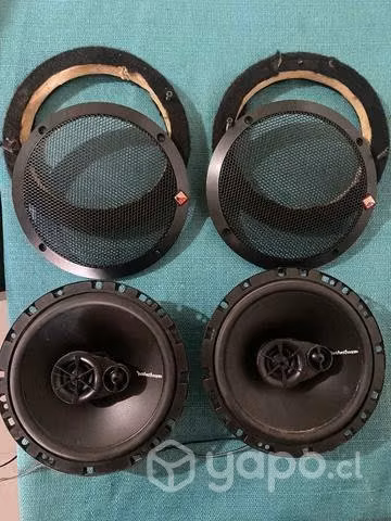 Parlantes para vehículo y woofer plano casi nuevos