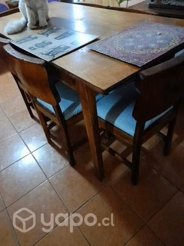 Se ofrece comedor de 6 silla sini muevo y muy e