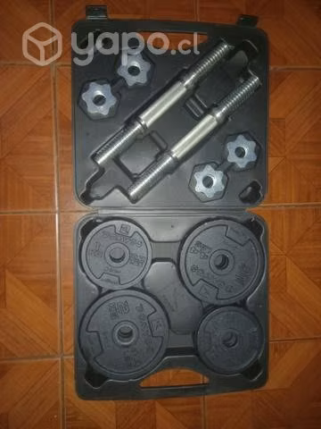 Set de mancuernas