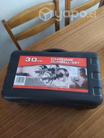 Juego deportivo (Set Pesas 30k, Extensor, cuerda