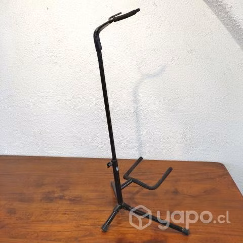 Atril para guitarra con detalle