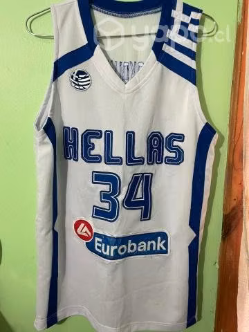 Polera FIBA grecia ANTETOKOUNMPO.G