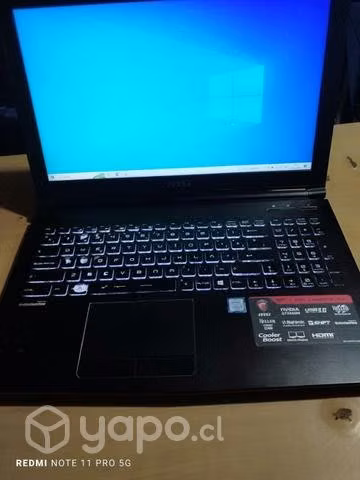 Notebook gamer msi i5