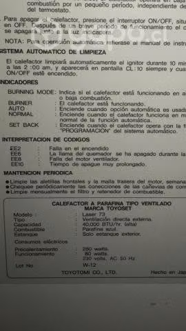 Calefactor tiro forzado - Imagen 2