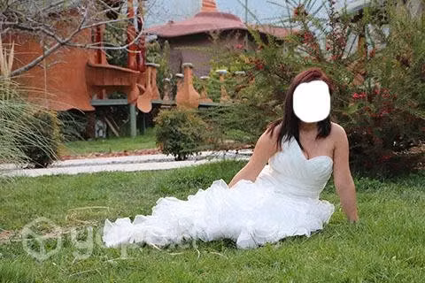 Vestido de novia talla 40-42 con corse