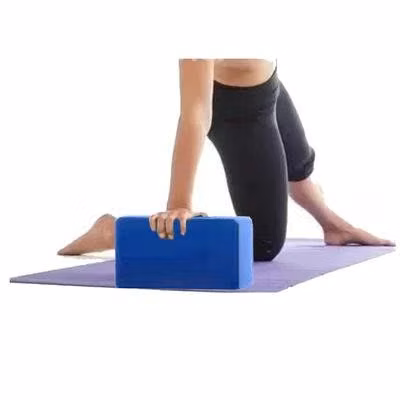 Ladrillo Rectangular Yoga Pilates Deportivo Azul