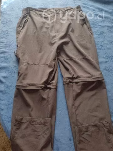 Pantalón desmontable color gris - Imagen 2