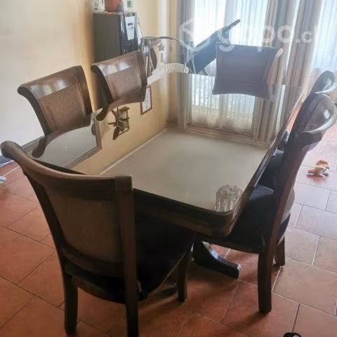 Comedor 6 sillas roble