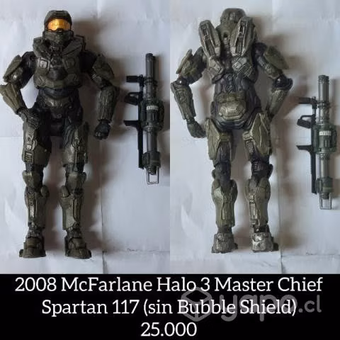 McFarlane Halo3 Master Chief 117 (s/bubble shield)