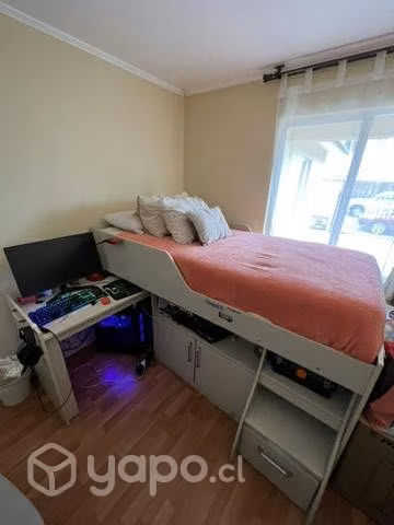 Cama escritorio + colchon cic