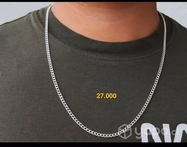 Cadenas de plata 925 hombre