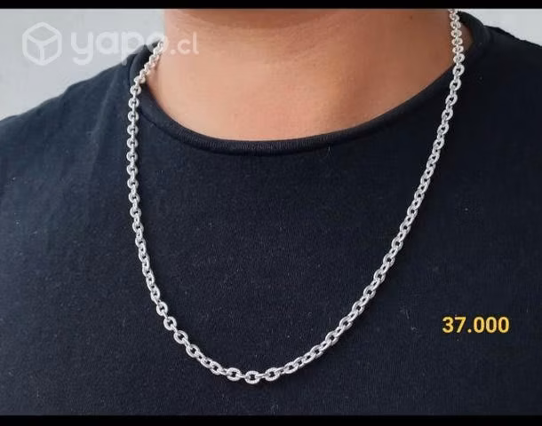 Cadenas de plata 925 hombre