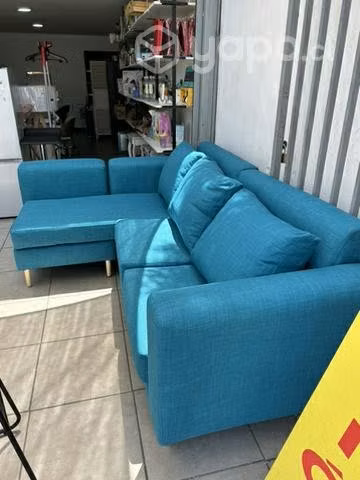 Sillón seccional bollen turquesa - Imagen 3
