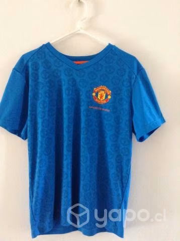 Camiseta Manchester United azul Se le solto una c