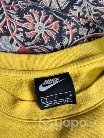 Poleron NIKE original amarillo