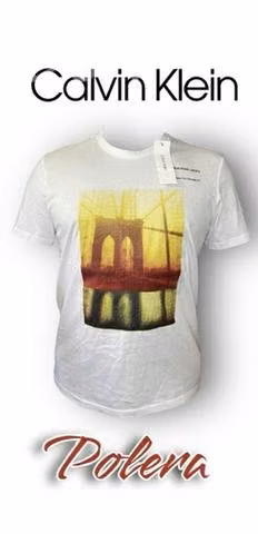 Polera de Hombre Calvin Klein L