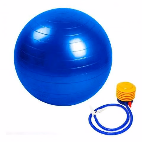 Pelota balón Pilates 65 cm con Inflador cod.328-2 - Imagen 2