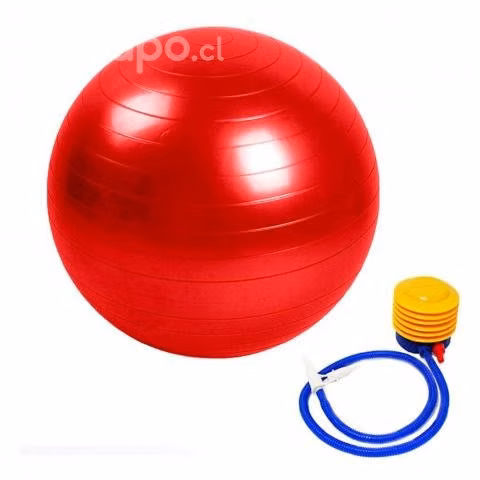 Pelota balón Pilates 65 cm con Inflador cod.328-2 - Imagen 3