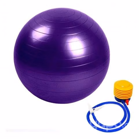 Pelota balón Pilates 65 cm con Inflador cod.328-2 - Imagen 4