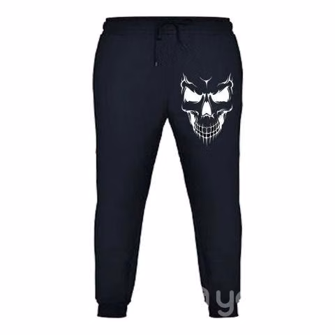 Buzo De Hombre Calavera/ Azul Marino