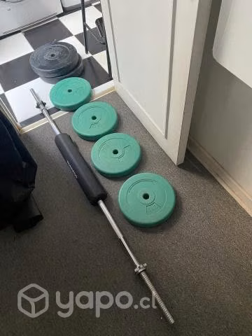 Rack multifuncional más barra con 40 kilos - Imagen 5
