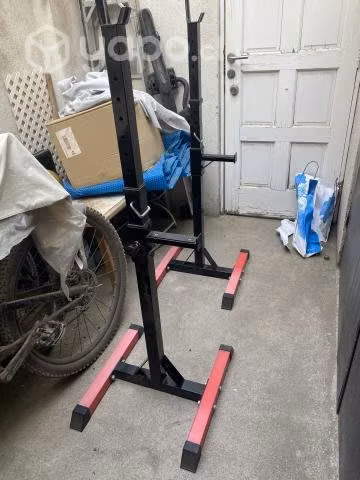 Rack multifuncional más barra con 40 kilos - Imagen 4