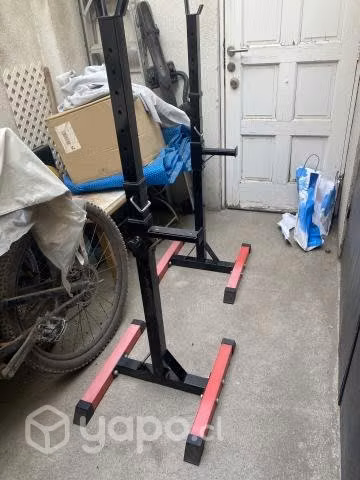 Rack multifuncional más barra con 40 kilos - Imagen 3