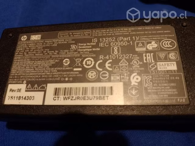 Cargador original para notebook HP EliteBook 840 G - Imagen 2