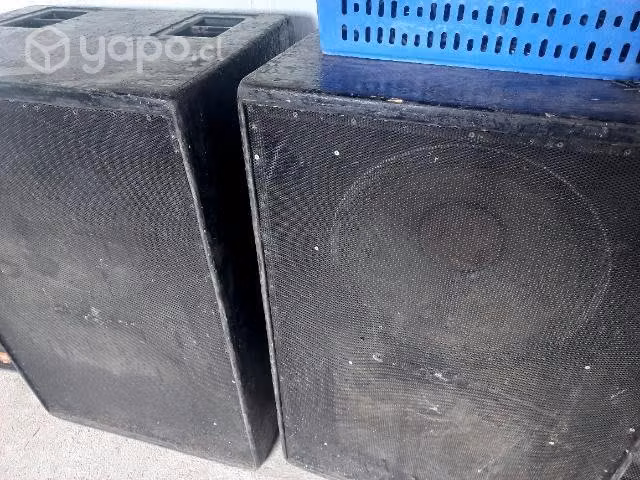 Sub bajos doblrs de 18 pulgadas - Imagen 2