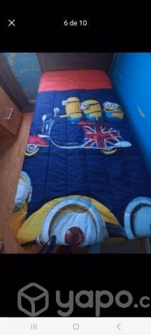 Cama 1 ½ semi nueva