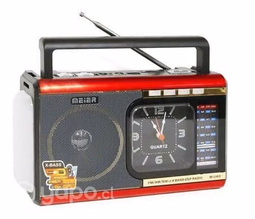 Radio Reloj Am-fm Sw Usb Sd Mp3 Meier